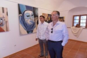 El joven artista José Carlos González expone en la Carcel Real