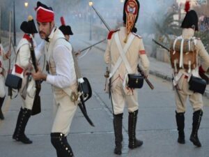 Magistral clase de historia y ocio en Tarifa, que vuelve a tomar las armas contra los franceses
