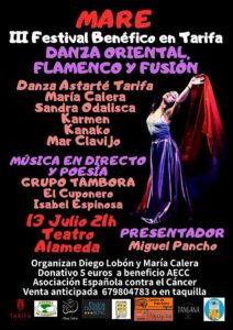 El festival "Mare" amplía registros y fusiona danza oriental con flamenco poesía y música en directo