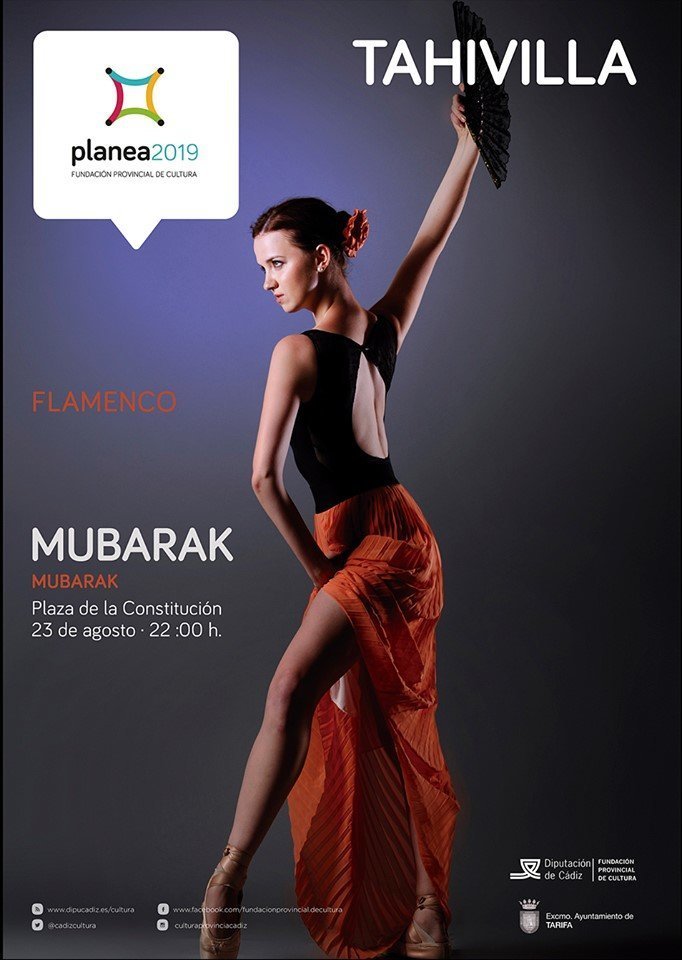 El programa cultural PLANEA de la Diputación trae el grupo de danza "Mubarak", en una cita al aire libre