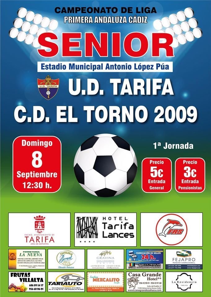 La Unión Deportiva Tarifa comienza nueva temporada este mismo domingo, 8 de septiembre.