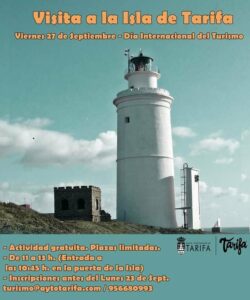 Otra propuesta con cuenta atrás en marcha es la visita guiada y gratuita por la Isla de Tarifa coincidiendo con el Día Mundial del Turismo, el próximo viernes