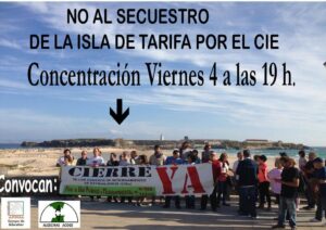 APDH se concentra mañana para pedir el cierre del CIE de Tarifa y el aprovechamiento de la Isla