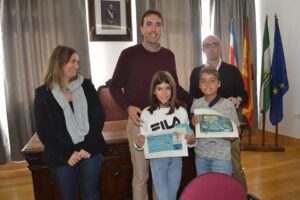 Dos escolares tarifeños, finalistas en el Concurso Digital de Dibujo Infantil de Aqualia