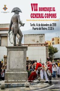 La asociación 'Tarifa 1812' celebra el sábado una recreación histórica en homenaje al general Copons