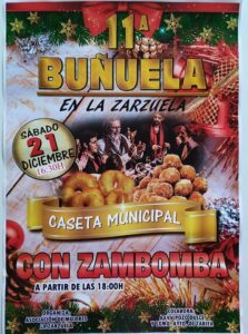 La Zarzuela celebra el sábado una buñuelada