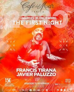 Café del Mar contará con Francis Tirana y Javier Paluzzo en la fiesta de fin de año