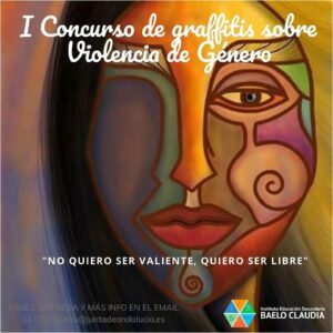 El IES Baelo Claudia organiza un concurso de grafitis sobre violencia de género