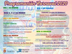 Tarifa comienza este domingo una semana de Carnaval cargada de actos y de fiesta en la calle