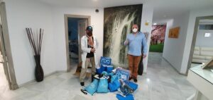 El Grupo Mombassa dona material sanitario en la lucha contra el Covid-19