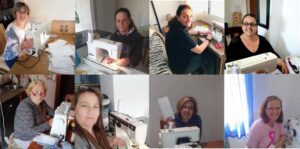 Las treinta costureras de Tarifa: Un hilo de solidaridad para hacer frente al Covid
