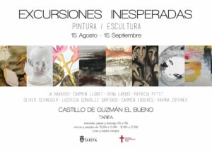 La pintura y la escultura toman el Castillo de Guzmán el Bueno con la muestra 'Excursiones Inesperadas'