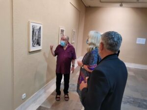 El tarifeño Pérez Vilalta expone su obra 'El Signo de Occidente' en el Museo de Cádiz