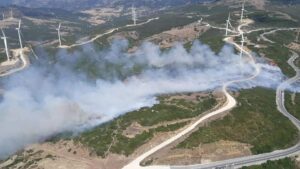Extinguido el incendio del Mirador del Estrecho que ha arrasado 6,3 hectáreas de superficie