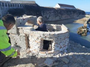 'Tarifa 1812' concluye los trabajos de reconstrucción de la Garita de Revellín en la Isla de Tarifa