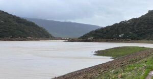 El embalse de Almodóvar recupera sus niveles de agua después de las últimas lluvias