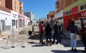 Comienzan las obras de remodelación integral de la zona peatonal de Huerta del Rey