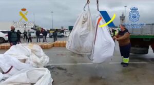 Nuevo golpe al narcotráfico internacional en la comarca con la incautación de siete toneladas de hachís