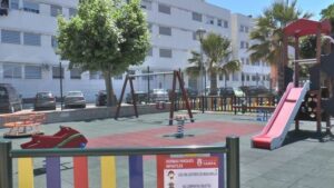 Reabierto el parque infantil 'La Marina' con nuevos elementos de juego