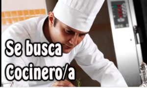 SE BUSCA: Cocinero, ayudante de cocina y friegaplatos en chiringuito de Tarifa