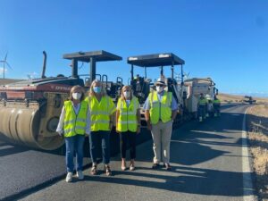 La Junta realiza obras para mejorar la seguridad vial en la carretera A-2227 en Tarifa