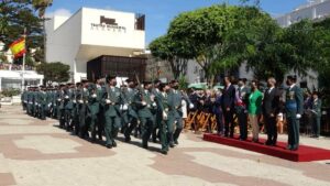 La directora general de la Guardia Civil ha presidido en Tarifa los actos de celebración de la Patrona del Cuerpo