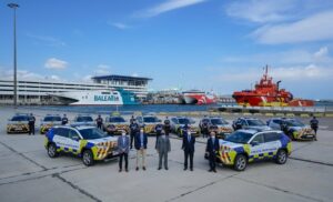 La Policía Portuaria de Tarifa estrena coches patrulla híbridos