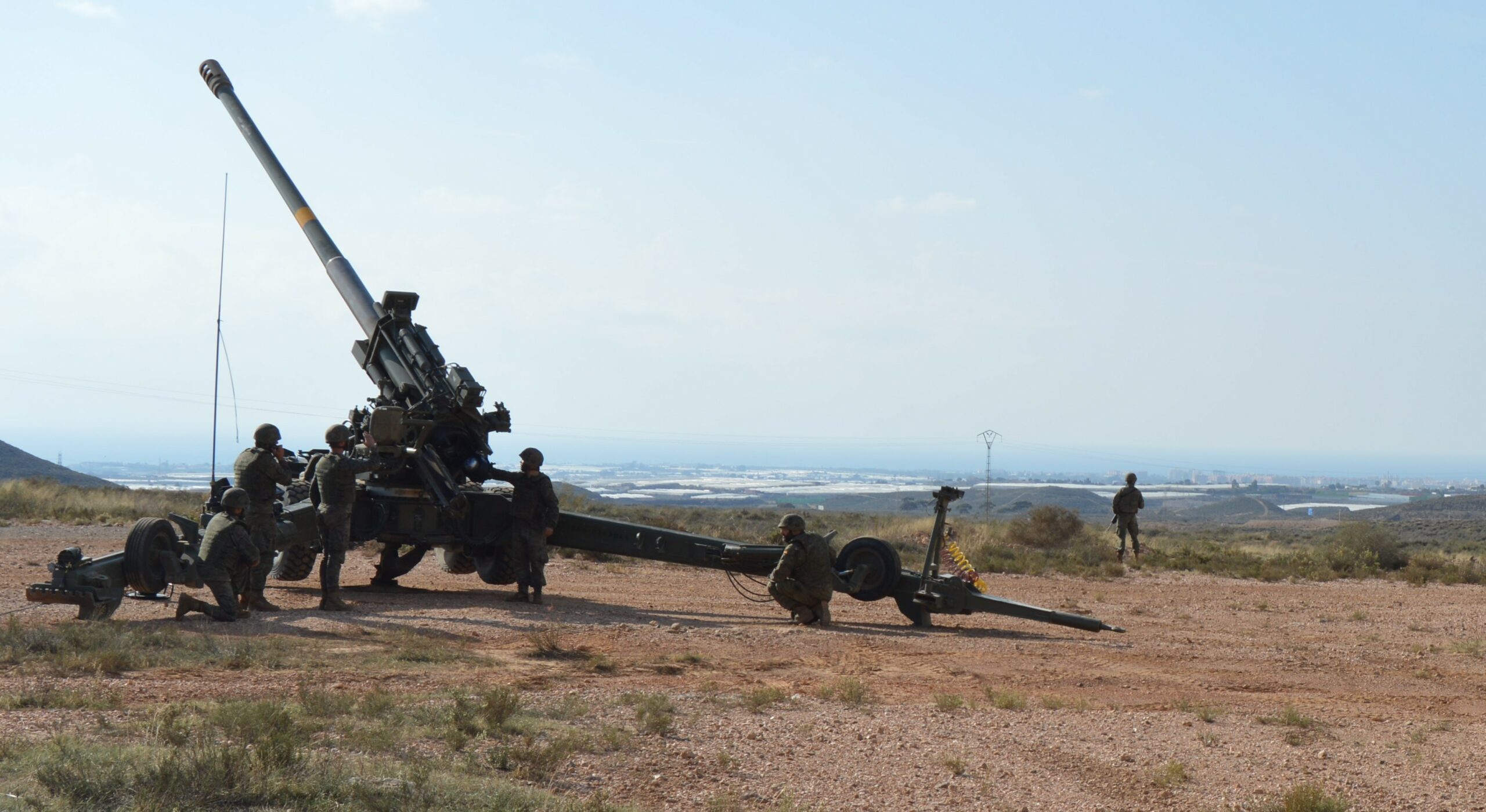 La Unidad de Artillería de Costa RACTA 4 se despliega en Palma de Mallorca