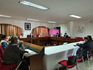 Lucía Trujillo preside la reunión de renovación del Consejo de Participación Ciudadana celebrada en el Ayuntamiento de Castellar