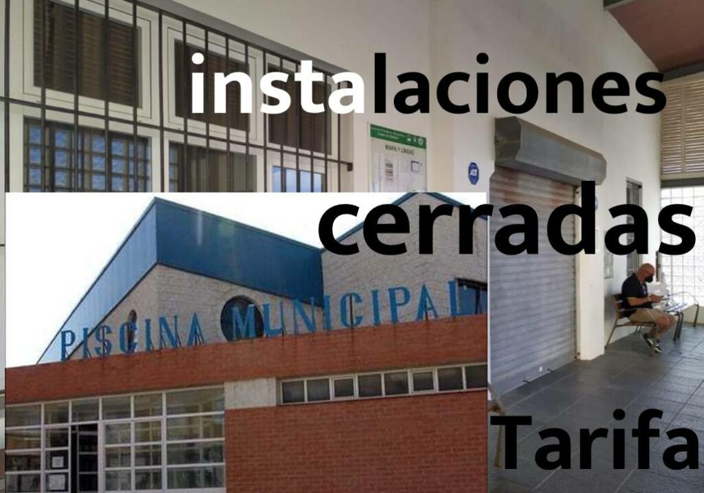 Desesperación de los usuarios de la estación de autobuses y la piscina municipal. Por Alberto López