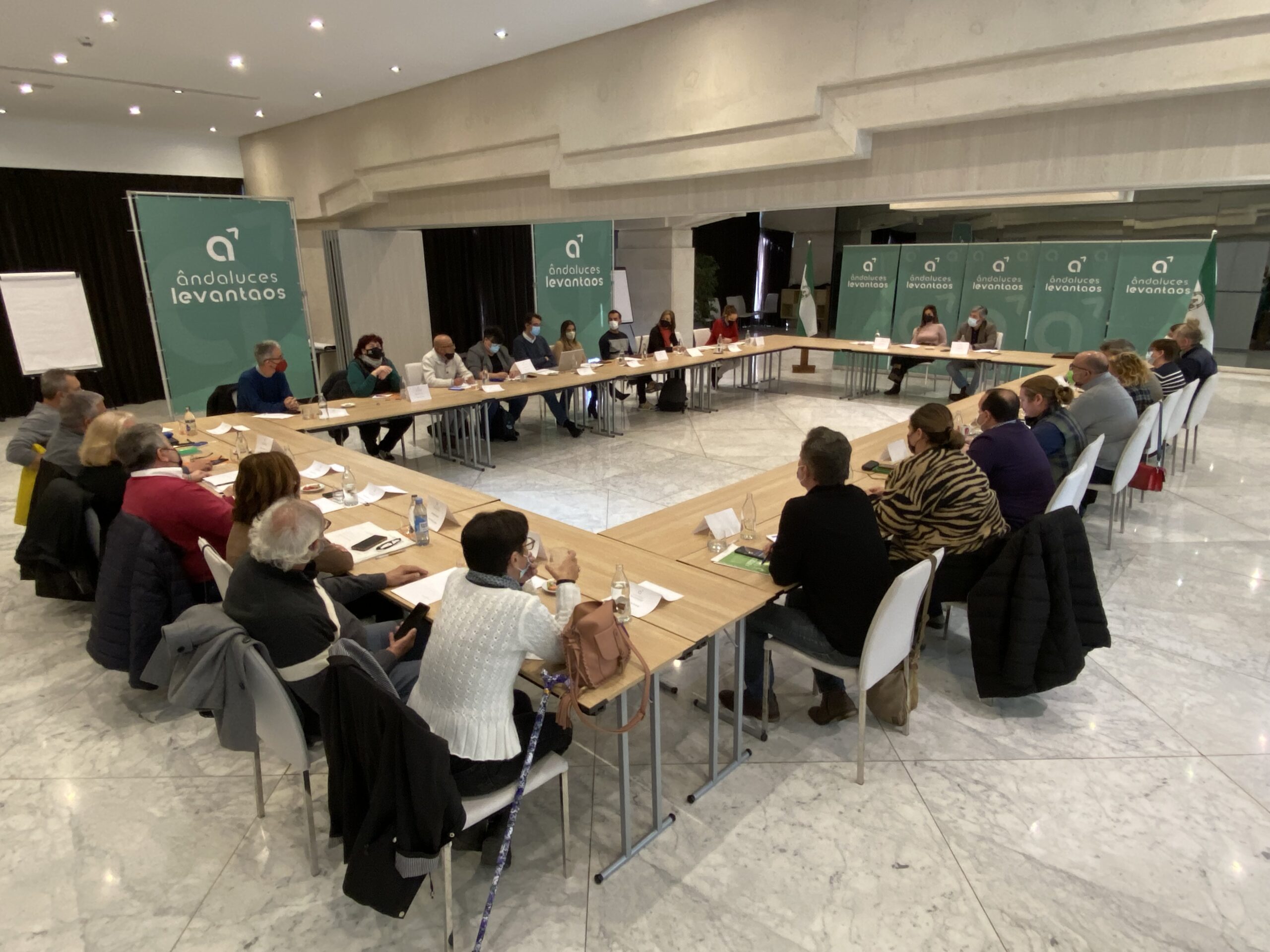 'Andaluces Levantaos ofrecerá un proyecto netamente andaluz volcado en lo verde y en lo social"