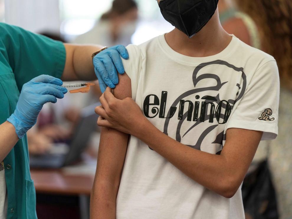 Arranca la vacuna en los niños de entre 9 y 11 años