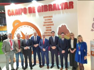 El stand del campo de Gibraltar en Fitur 2022 se abre a las empresas de la comarca