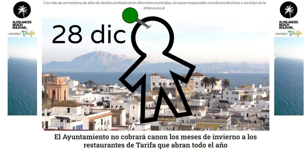 El Ayuntamiento no cobrará canon los meses de invierno a los restaurantes de Tarifa que abran todo el año