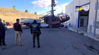 Desarticulan una red que introducía droga en España en helicópteros