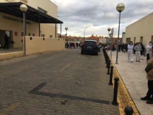 Amenaza de bomba en consultas externas en el Hospital Punta Europa