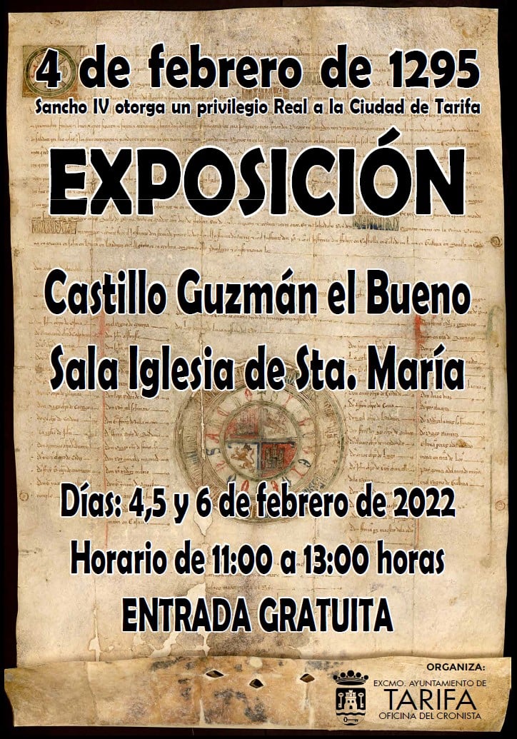 Exposición "Los Privilegios de Tarifa" en el Castillo de Guzmán El Bueno