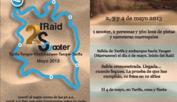 "2 RAID EN SCOOTER" Tarifa - Marruecos