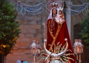 Hoy a las 19:30h la Virgen de la Luz sale de procesión por las calles del centro histórico de Tarifa
