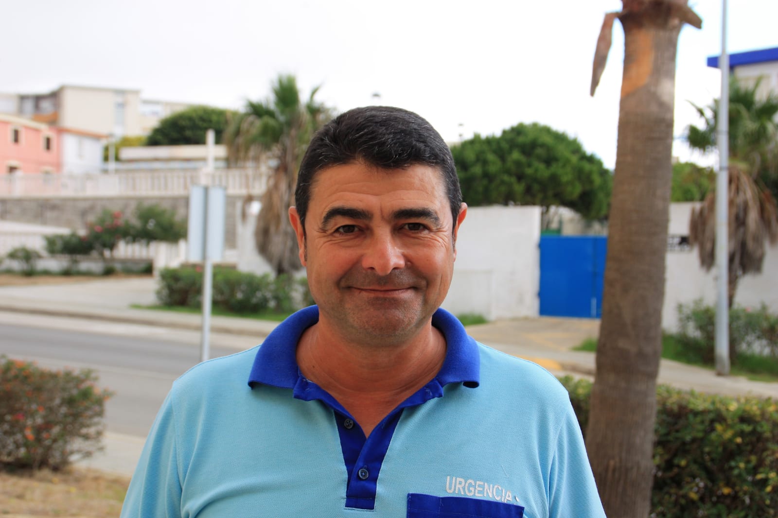 Alfredo, celador del centro de salud de Tarifa