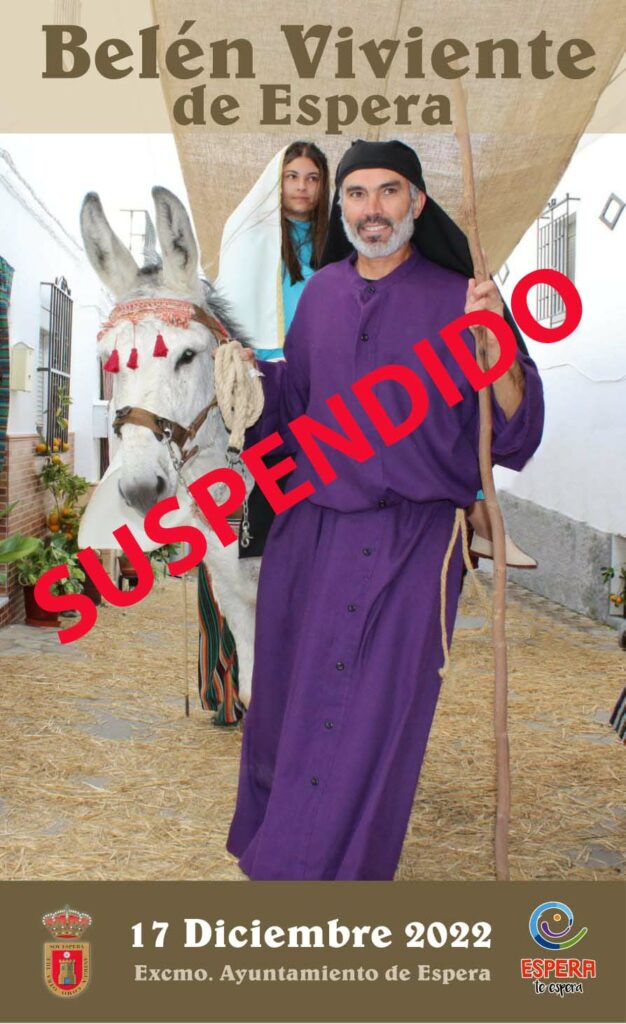 Belén Viviente de Espera. Foto: Ayuntamiento de Espera