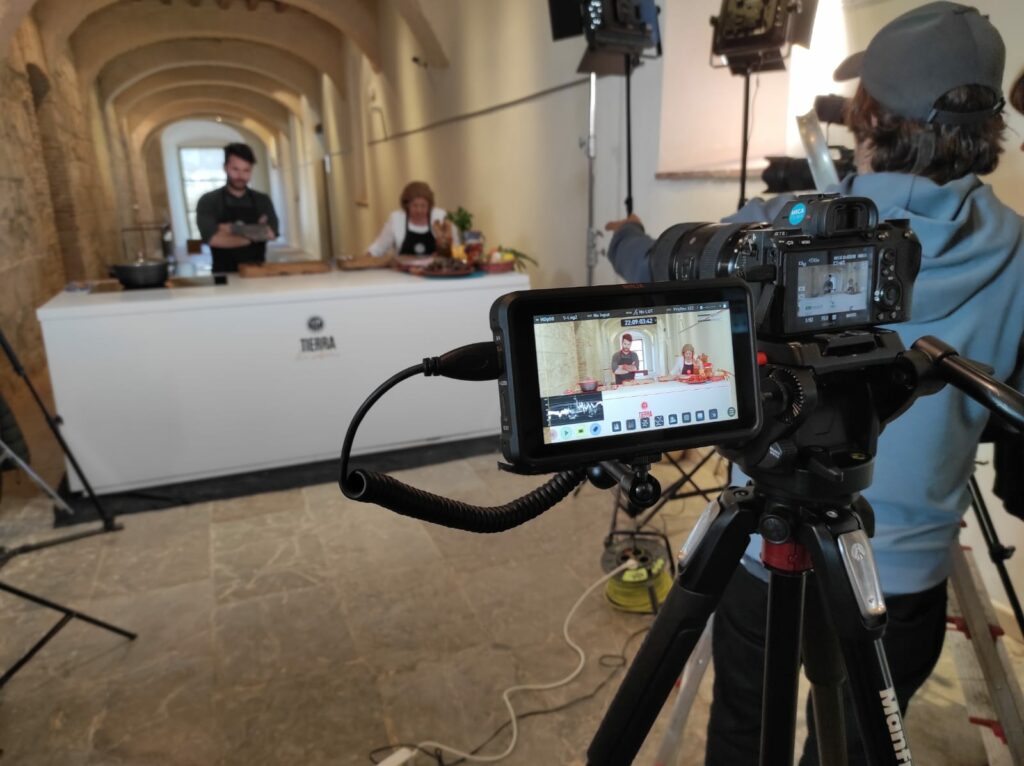 Grabación en el Castillo de Guzmán el Bueno. Foto: Ayuntamiento de Tarifa