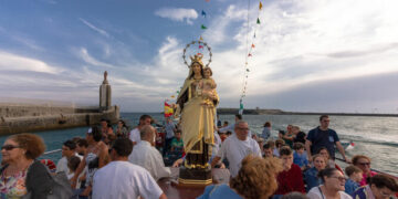16 julio. Día del Carmen y su procesión marinera en Tarifa