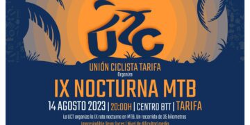 IX Ruta Nocturna ciclista de 35km organizada por la UCT