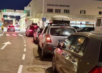 OPE: «Normalidad» con más vehículos pero menos pasajeros en Algeciras y Tarifa