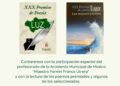 Hoy, acto de entrega de los XXX Premios de poesía «Luz»