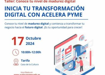 El PRograma «ACELERA Pyme» presenta el Taller «Conoce tu nivel de madurez digital» en Tarifa