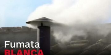 «HABEMUS PAPAM» FUMATA BLANCA