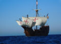 La Nao Santa María ya está en Tarifa