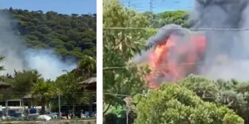 INCENDIO ACTIVO EN TARIFA